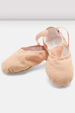 Ladies Pro Arch Canvas Ballet Shoes-Bloch Discount