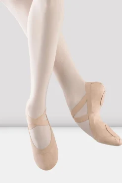 Ladies Pro Elastic Canvas Ballet Shoes-Bloch Sale