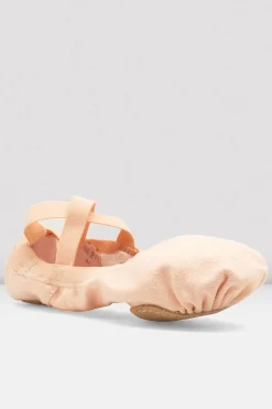 Ladies Pro Elastic Canvas Ballet Shoes-Bloch Sale