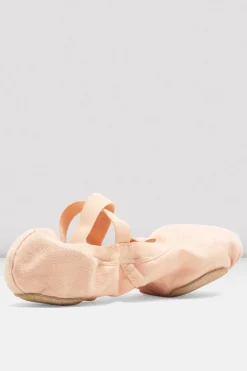 Ladies Pro Elastic Canvas Ballet Shoes-Bloch Sale