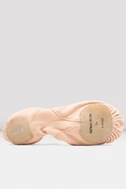Ladies Pro Elastic Canvas Ballet Shoes-Bloch Sale