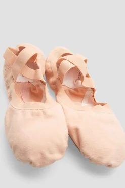 Ladies Pro Elastic Canvas Ballet Shoes-Bloch Sale