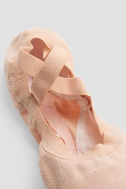 Ladies Pro Elastic Canvas Ballet Shoes-Bloch Sale