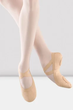 Ladies Pro Elastic Canvas Ballet Shoes-Bloch Online