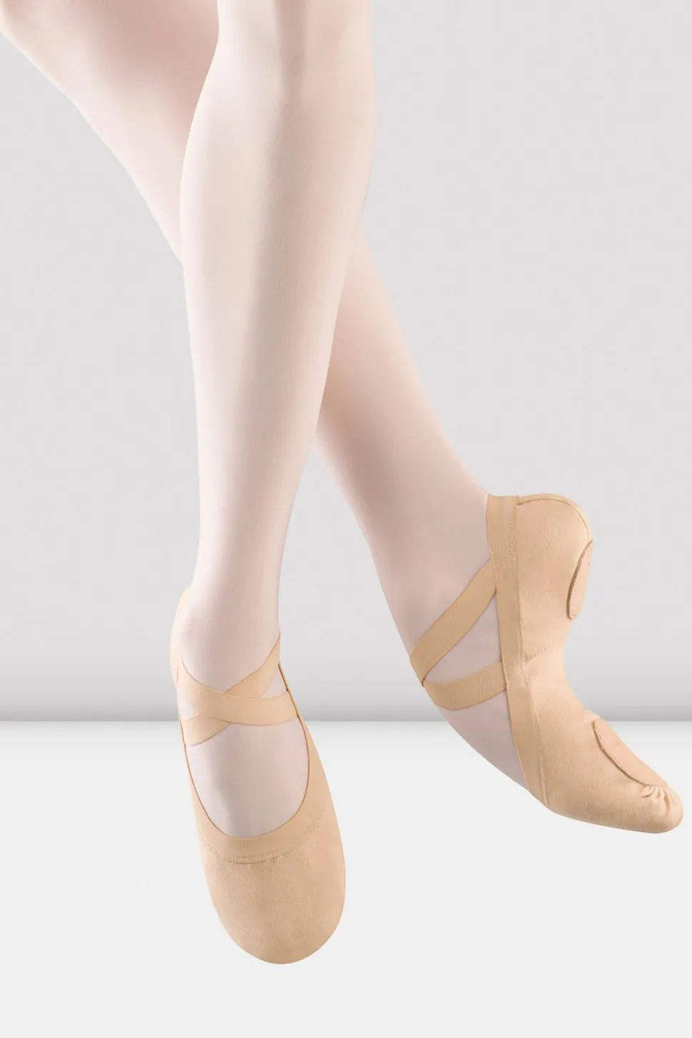 Ladies Pro Elastic Canvas Ballet Shoes-Bloch Online