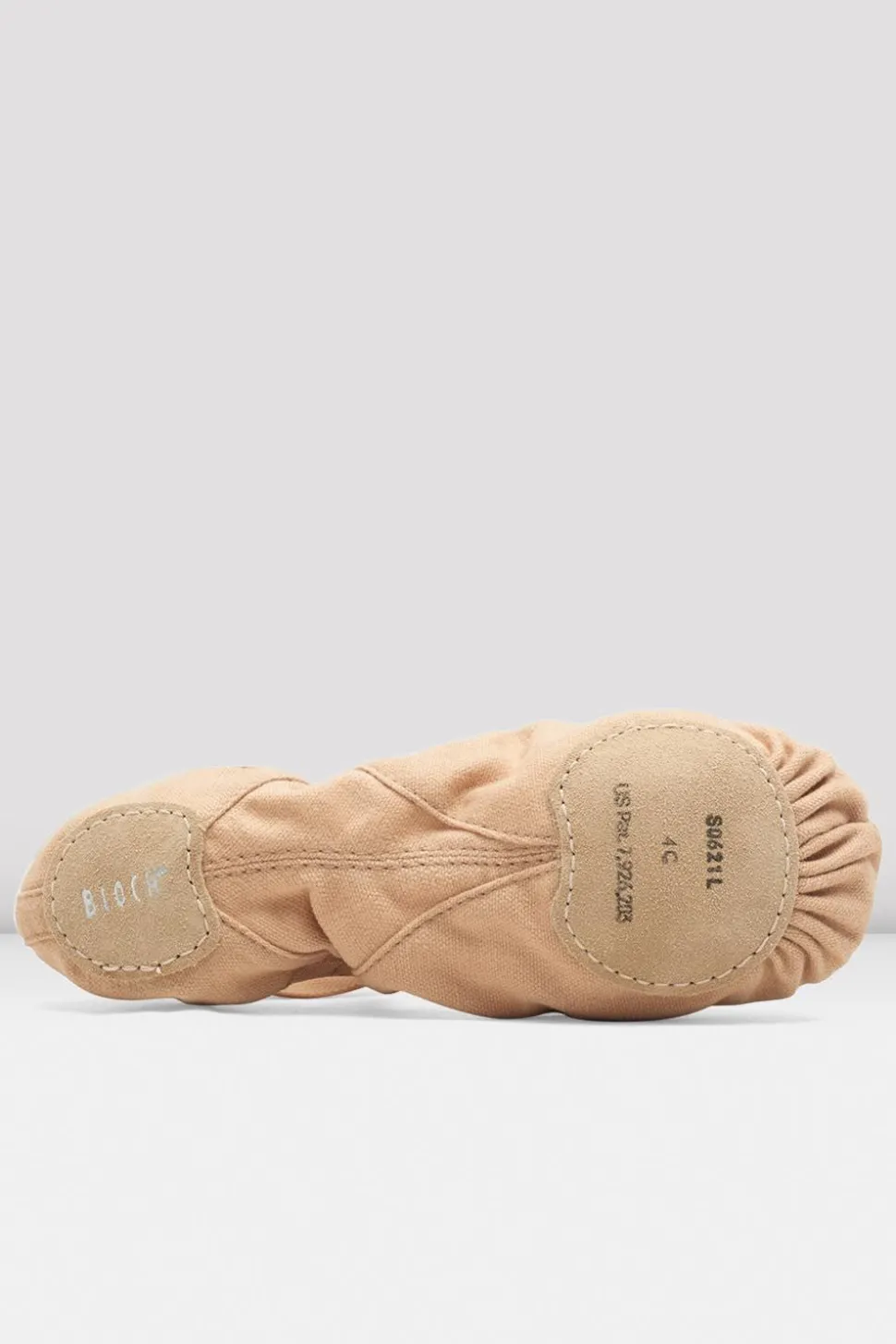 Ladies Pro Elastic Canvas Ballet Shoes-Bloch Online