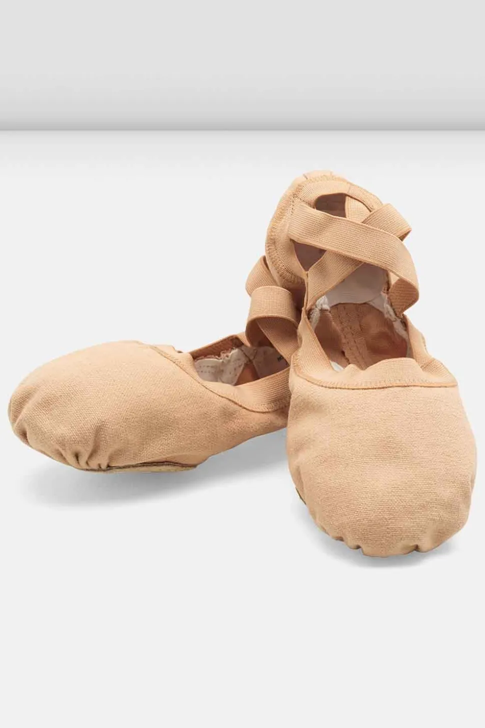 Ladies Pro Elastic Canvas Ballet Shoes-Bloch Online