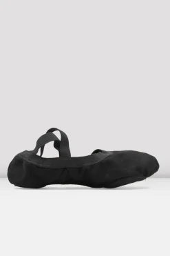 Ladies Pro Elastic Canvas Ballet Shoes-Bloch Clearance