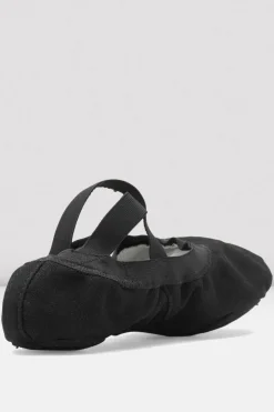 Ladies Pro Elastic Canvas Ballet Shoes-Bloch Clearance