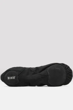 Ladies Pro Elastic Canvas Ballet Shoes-Bloch Clearance