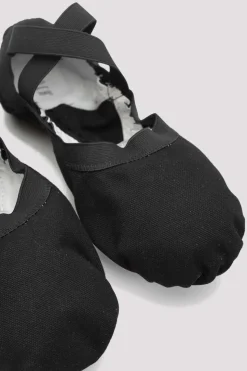 Ladies Pro Elastic Canvas Ballet Shoes-Bloch Clearance
