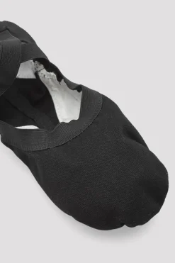 Ladies Pro Elastic Canvas Ballet Shoes-Bloch Clearance
