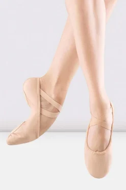 Ladies Proflex Canvas Ballet Shoes-Bloch Cheap