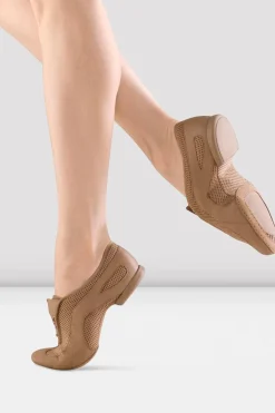 Ladies Slipstream Slip On Jazz Shoes-Bloch Cheap