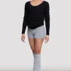 Ladies Stelle Knit Leg Warmers-Bloch Sale
