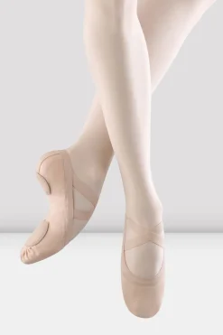 Ladies Synchrony Stretch Canvas Ballet Shoes-Bloch Fashion