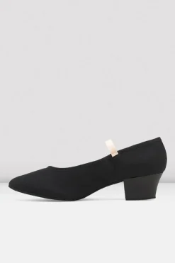 Ladies Tempo Cuban Heel Character Shoes-Bloch Fashion