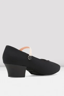 Ladies Tempo Cuban Heel Character Shoes-Bloch Fashion