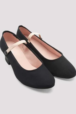 Ladies Tempo Cuban Heel Character Shoes-Bloch Fashion