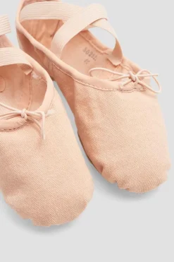 Ladies Zenith Stretch Canvas Ballet Shoes-Bloch Fashion