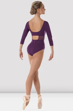 Ladies Zoey 3/4 Sleeve Leotard-Bloch New