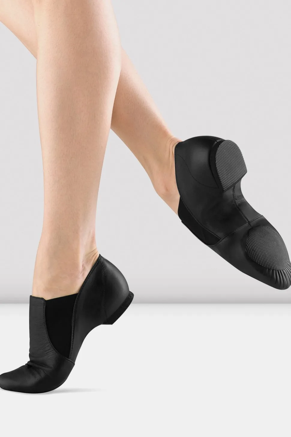 Mens Leather Elasta Jazz Booties-Bloch Sale