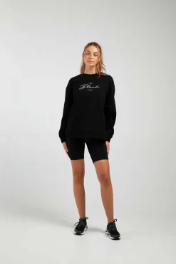 Off-Duty Oversized Crew Sweatshirt-Bloch Discount