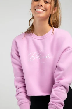 Off-Duty Terry Cropped Crew-Bloch Shop